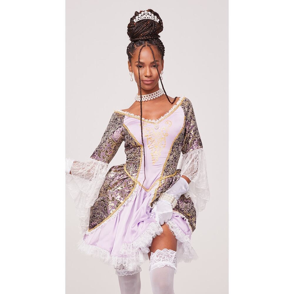 NEW Yandy Bridgerton Regency Queen Dress Costume Size Small